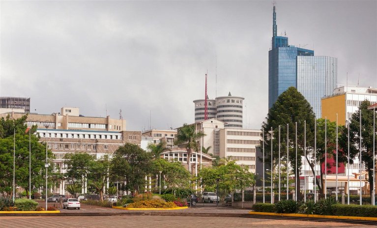 Nairobi Reiseziel Kenia Rhino Africa