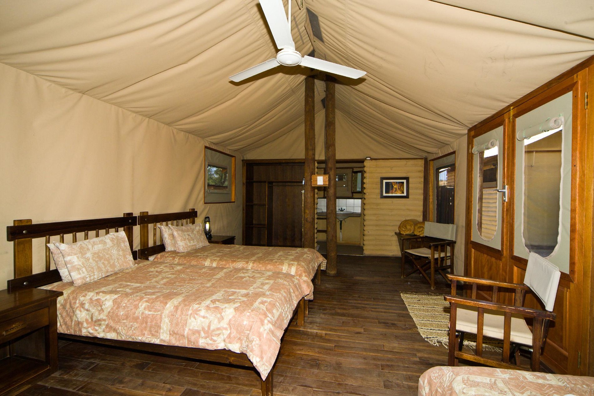 Kalahari Tented Camp S??dafrika Rhino Africa