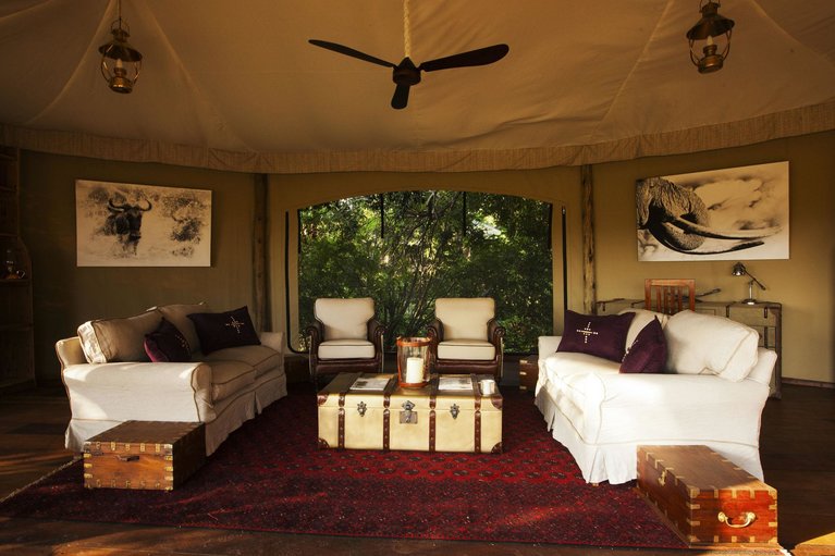 Mara Plains Camp Kenya Safari Lodges Rhino Africa